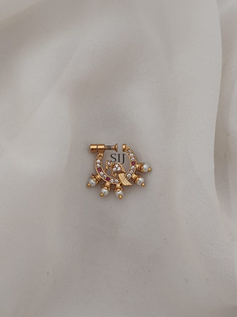 South Indian Bridal Nose Ring ARJIPN02690