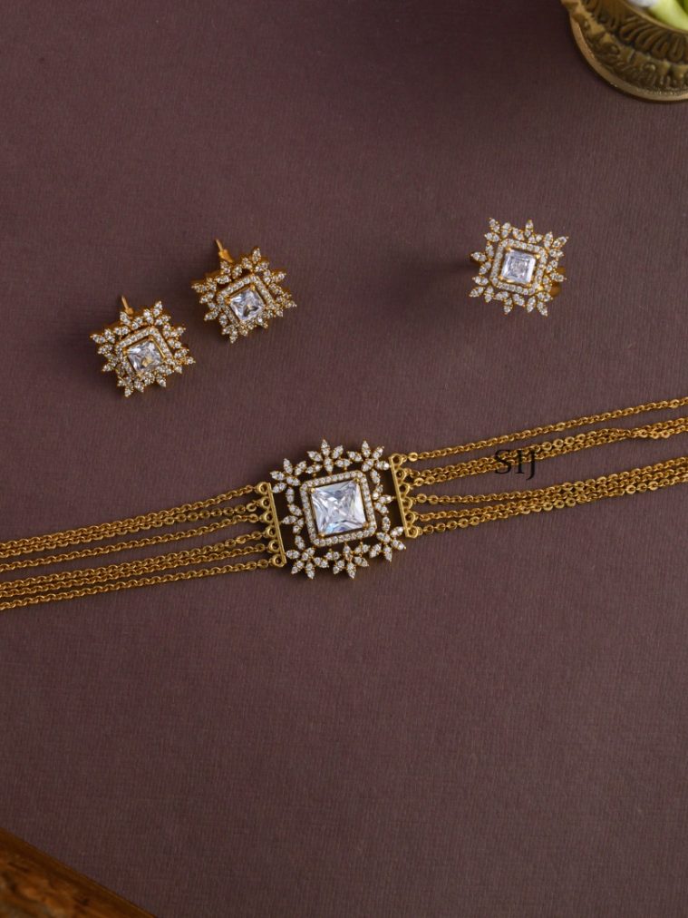 White Stone Choker AJPIC03441