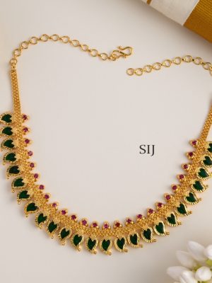 Kerala Palakka Necklace AJPIN03459