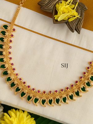 Kerala Palakka Necklace AJPIN03459