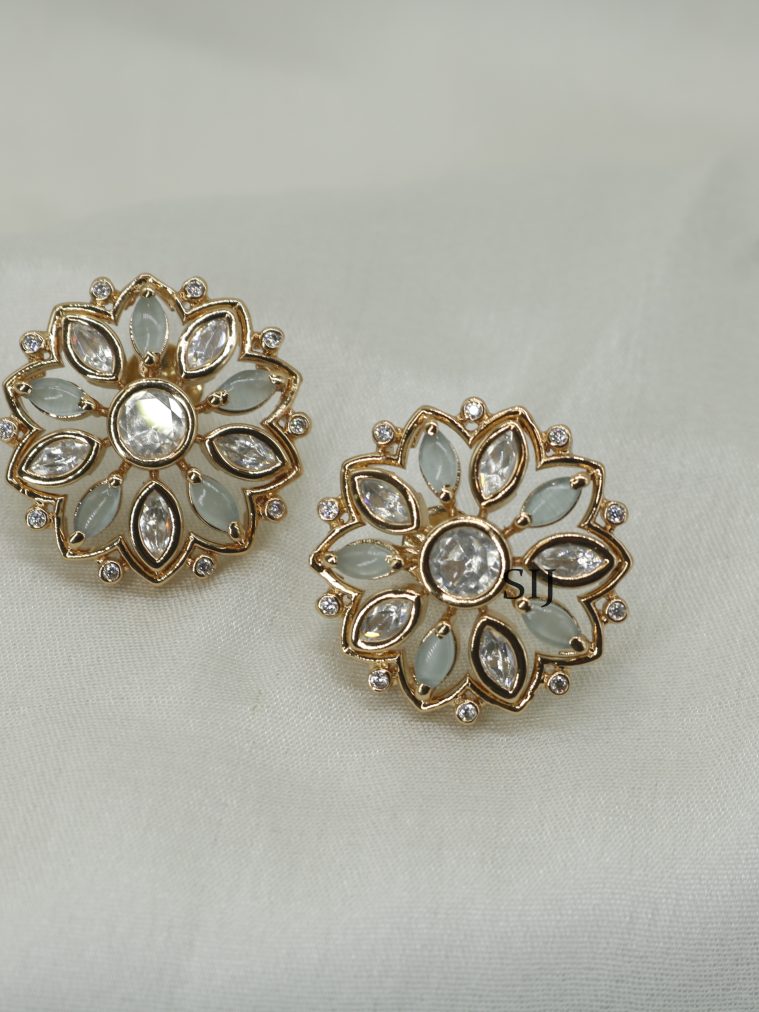 Kundan Ear Studs KYRIE00491