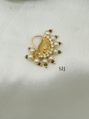 Maharashtrian Nath Nose Pin KYRIPN00502