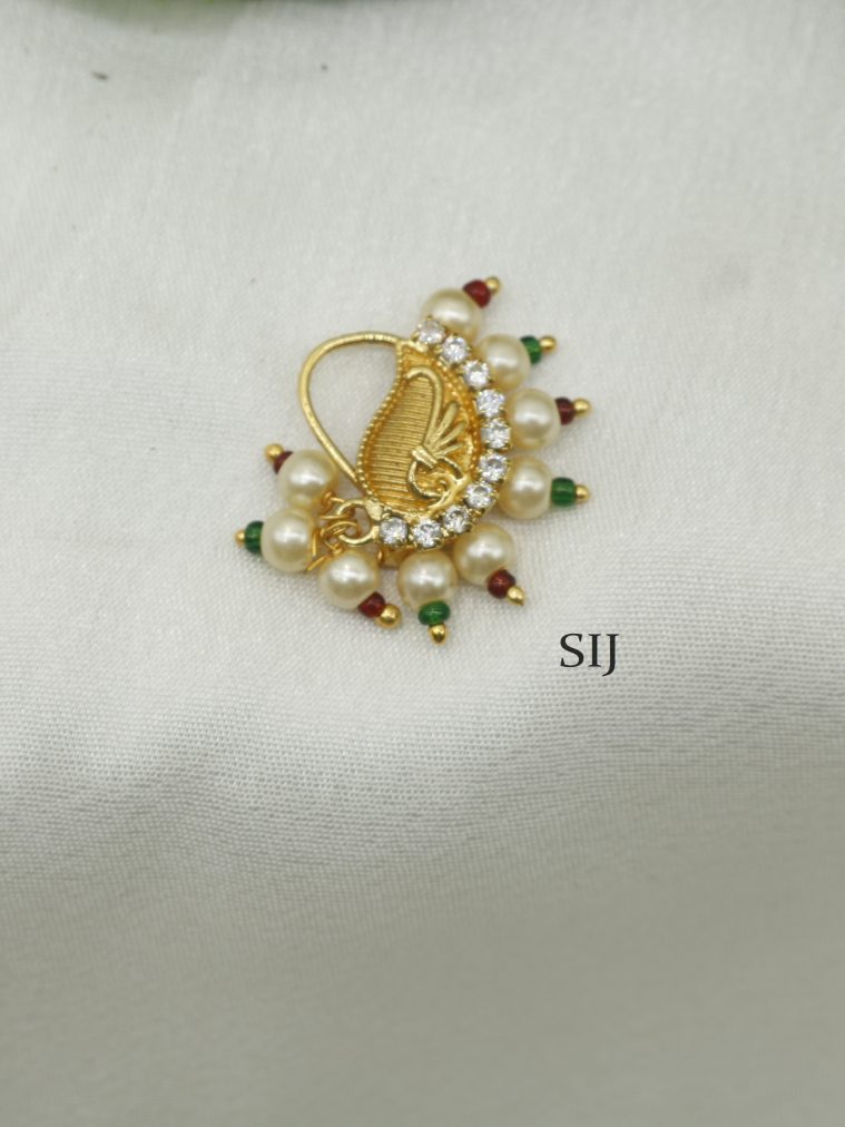Maharashtrian Nath Nose Pin KYRIPN00502
