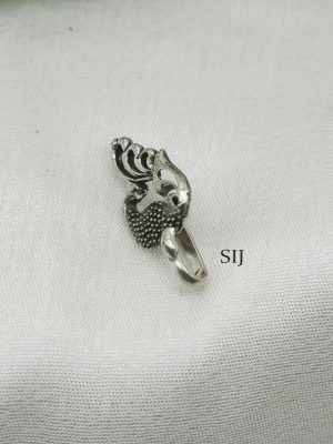 Oxidised Clip On Nose Pin KYRIPN00503