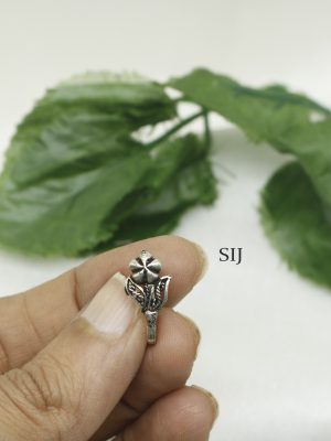 Oxidised Clip On Nose Pin KYRIPN00504