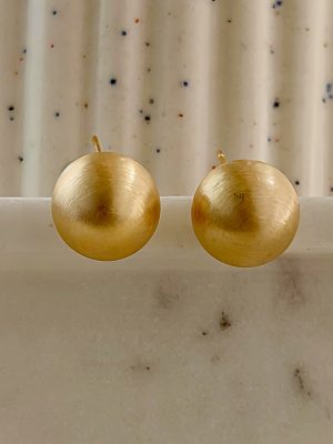 Antique Ball Stud Earrings SHADE00706