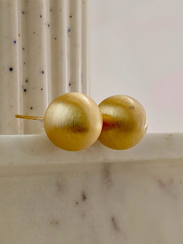 Antique Ball Stud Earrings SHADE00706