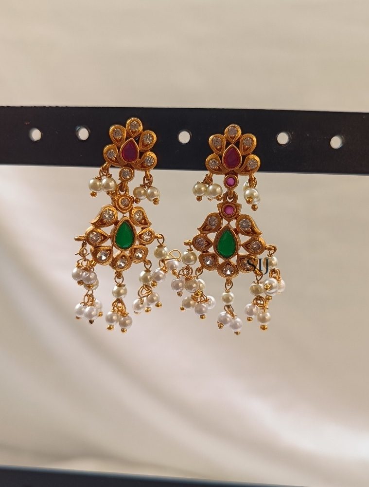 Pearl Stone Earrings DIVIE00785
