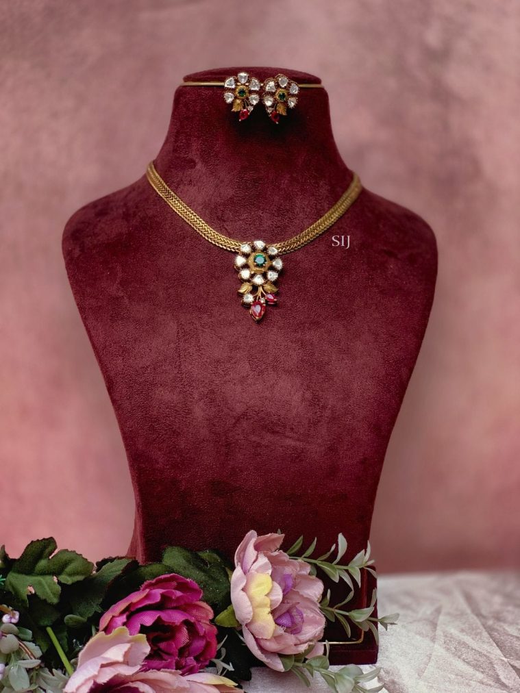 Victorian Antique Attigai Necklace SREIN00008