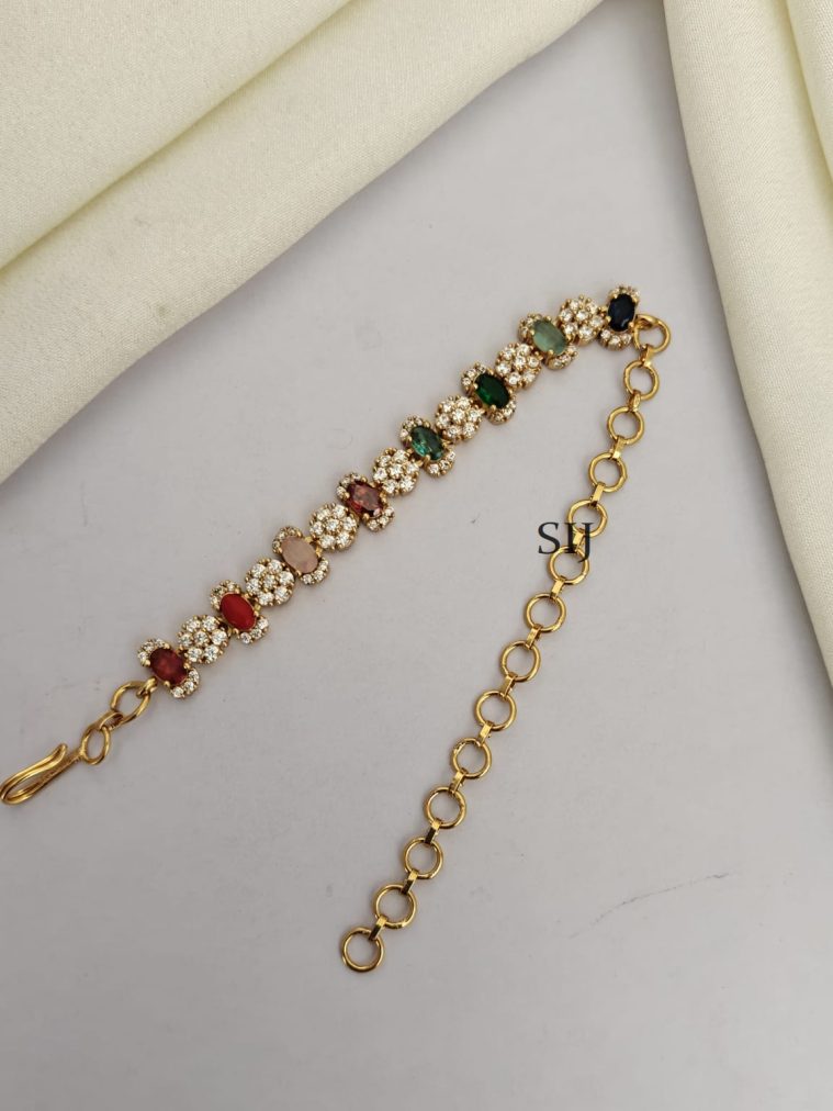 Navaratna Stone Bracelet LADIB00892