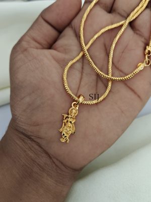 Krishna Antique Dollar Chain LADIPC00906