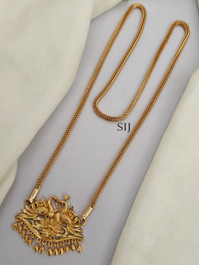 Lakshmi With Birds Dollar Chain LADIPC00912