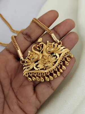 Lakshmi With Birds Dollar Chain LADIPC00912
