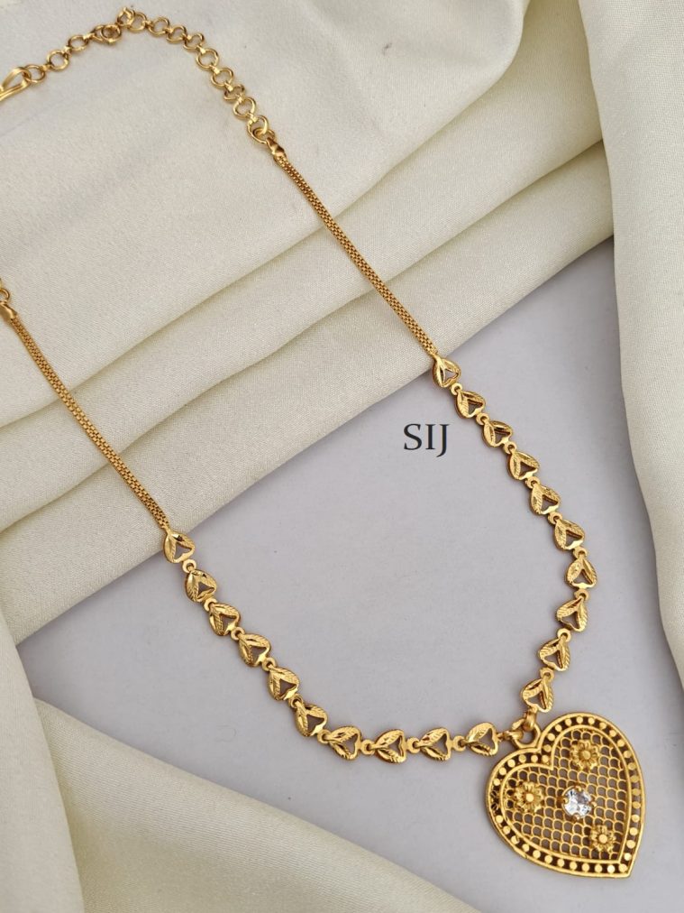 Heart Dollar Chain LADIPC00914