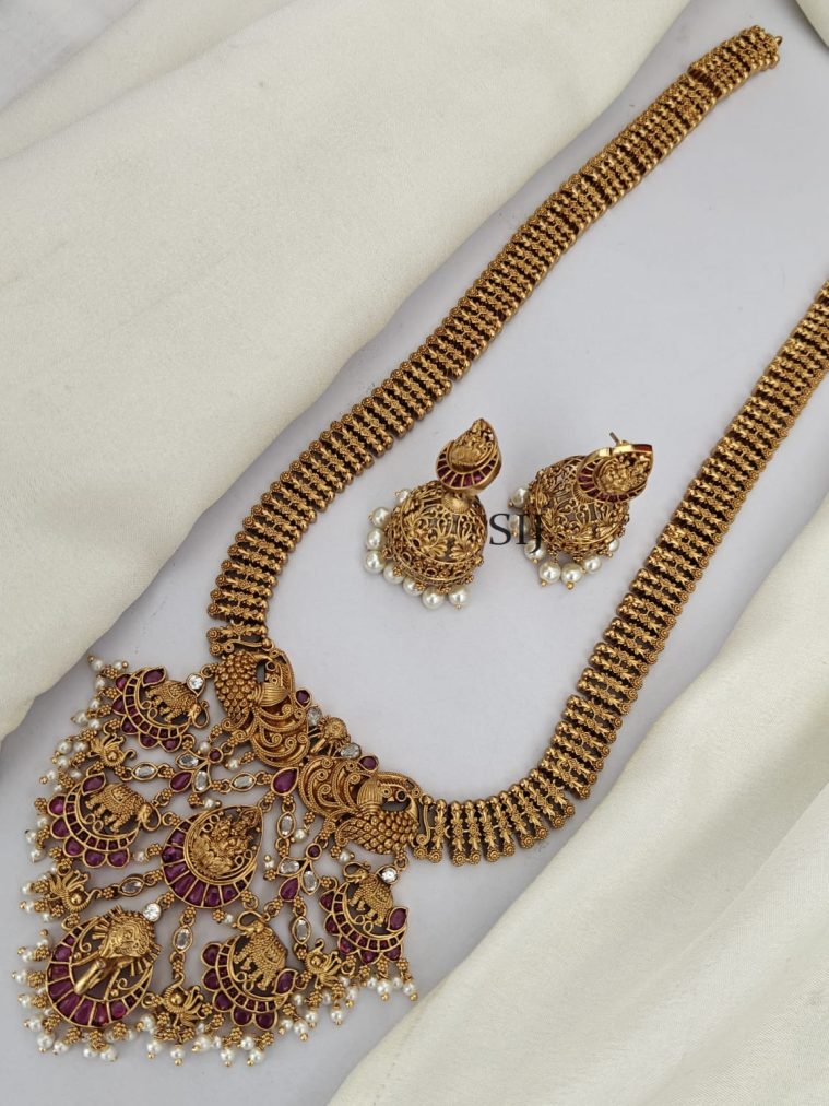 Lakshmi Antique Haram LADIL00925