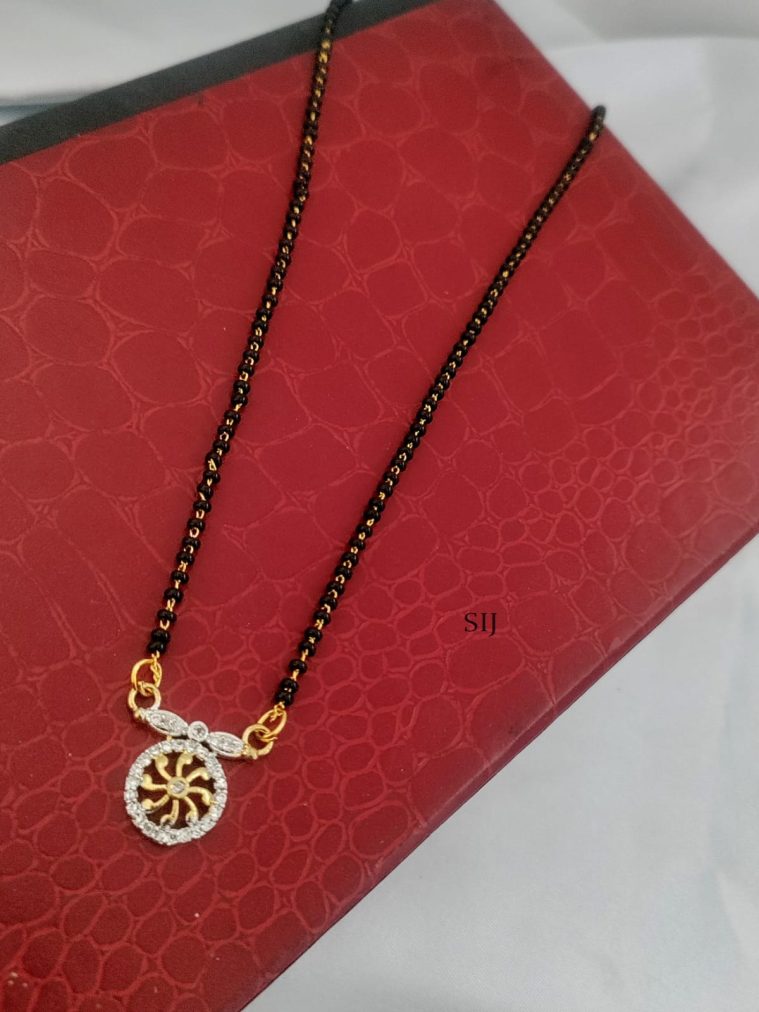 AD Black Beads Mangalsutra DEVIMG00724