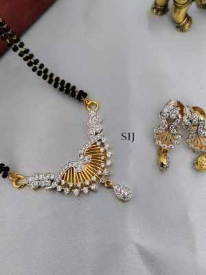 AD Black Beads Mangalsutra DEVIMG00733