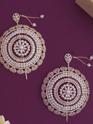 AD Pearl Hair Bun Cage AADIHA01478
