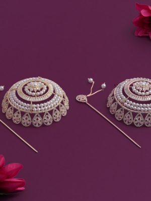 AD Pearl Hair Bun Cage AADIHA01478