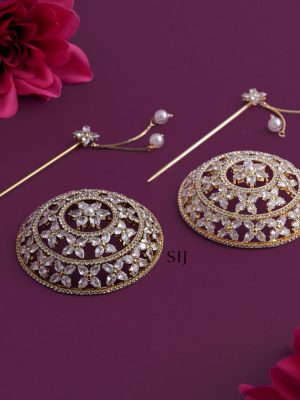 AD Stone Hair Bun Cage AADIHA01481