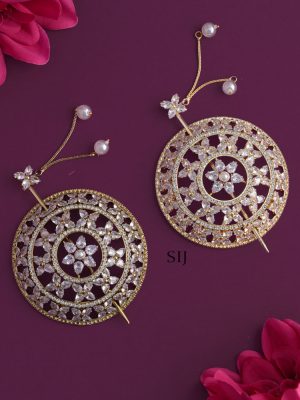 AD Stone Hair Bun Cage AADIHA01481