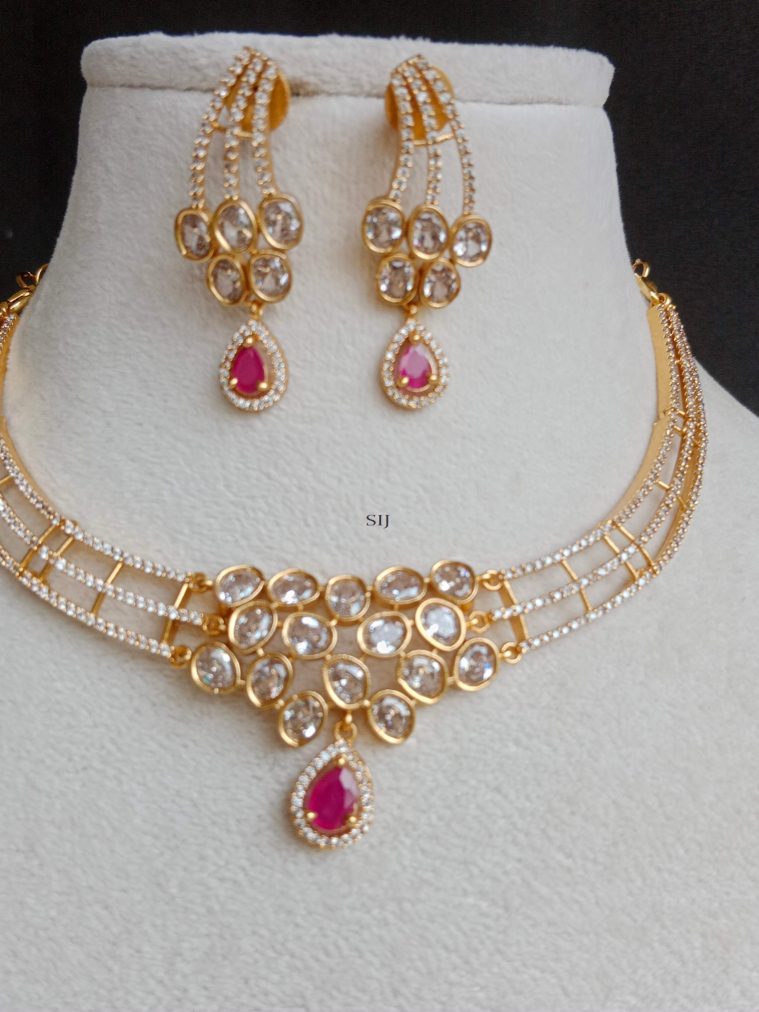 AD Stone Hasli Necklace SPAIN02603