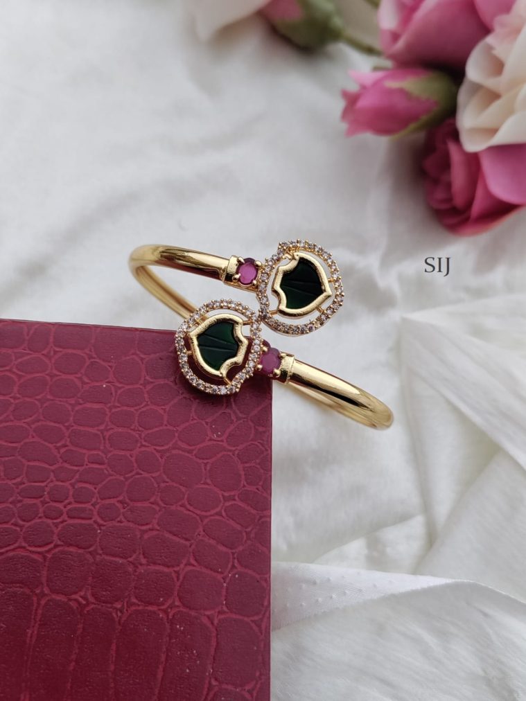 AD Stone Kada Bangle DEVIB00701