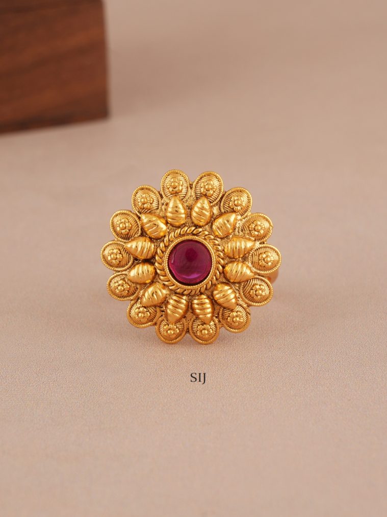 Antique Adjustable Finger Ring SMAIF00675