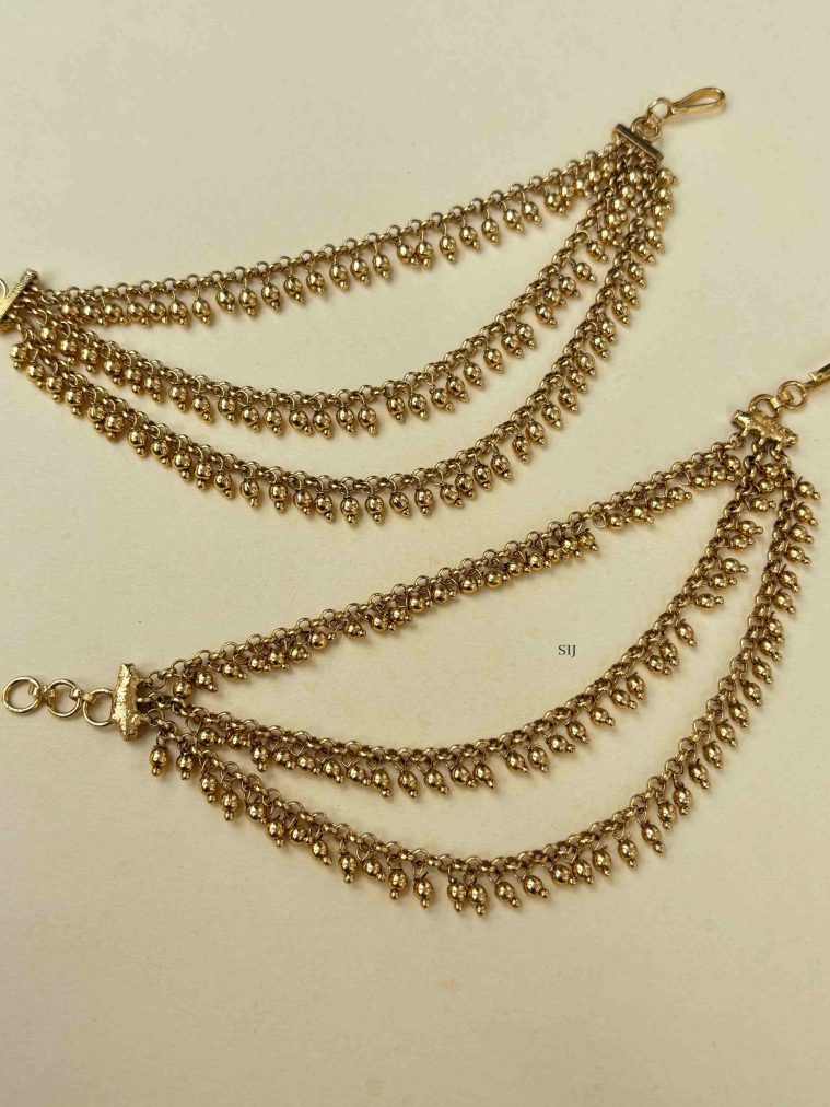 Antique Bridal Ear Chains SPAIMT02600