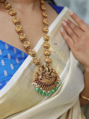 Antique Lakshmi Haram VARIL01168