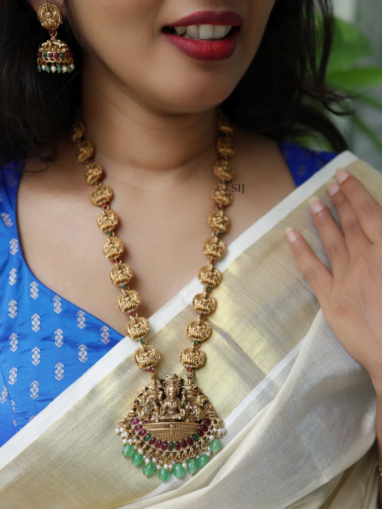 Antique Lakshmi Haram VARIL01168