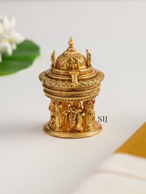 Antique Lakshmi Kum Kum Box AJPIK03393