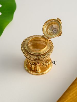 Antique Lakshmi Kum Kum Box AJPIK03393