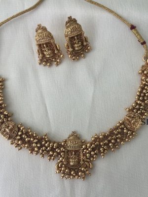 Antique Lakshmi Necklace DIVIN00871