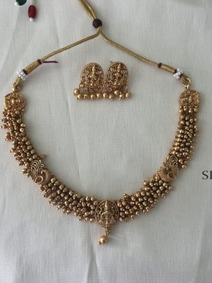 Antique Lakshmi Necklace DIVIN00873