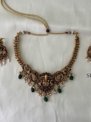 Antique Lakshmi Necklace DIVIN00879