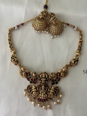 Antique Lakshmi Necklace DIVIN00886
