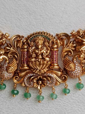 Antique Lakshmi Necklace SPAIE02545