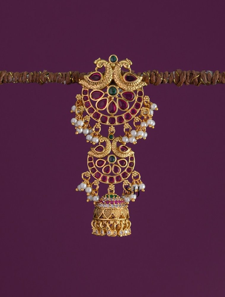 Antique Peacock Kemp Jada Billa AADIHA01493