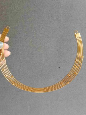 Antique Plain Hasli Necklace SPAIN02589