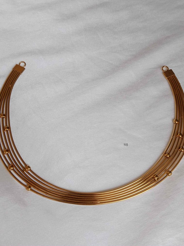 Antique Plain Hasli Necklace SPAIN02589