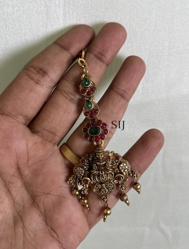 Antique Stone Lakshmi Tikka DIVITK00855