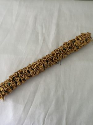 Artificial Golden Rose Veni For Hair DIVIHA00825