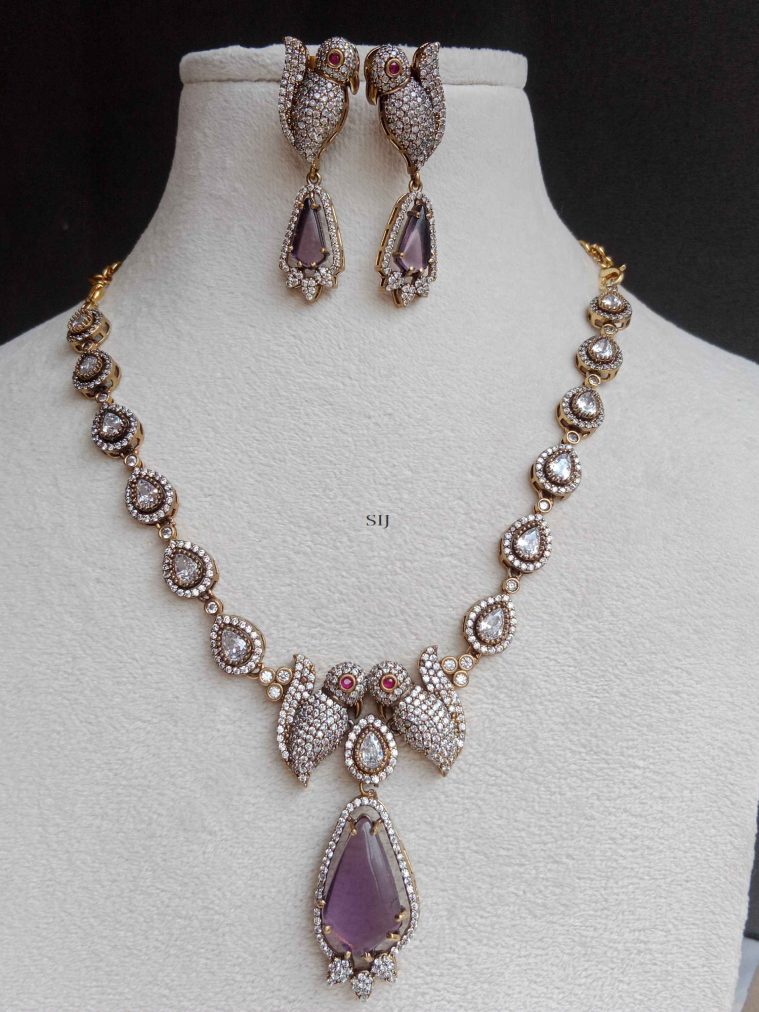 Bird Victorian Necklace SPAIN02607