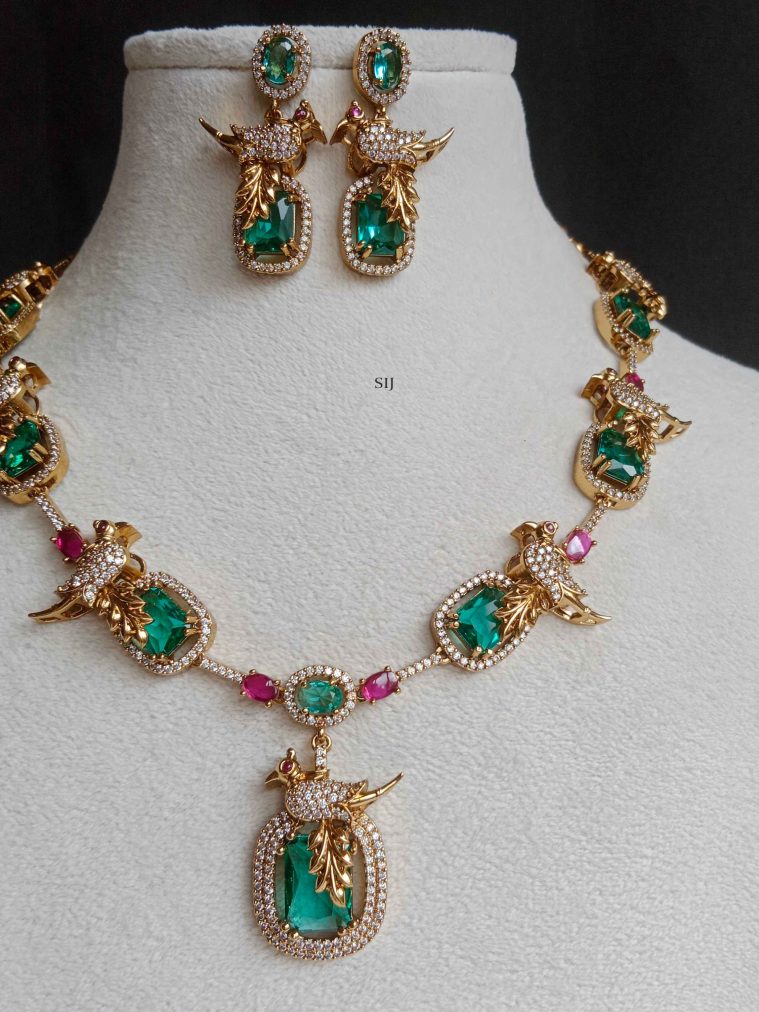 Bird Victorian Necklace SPAIN02610