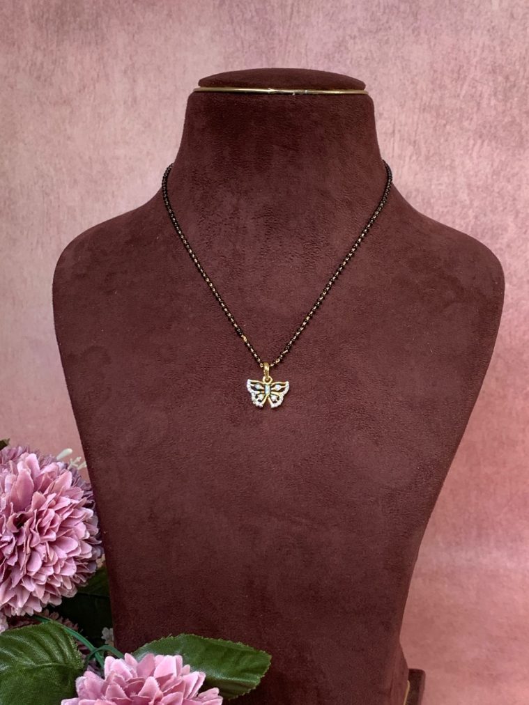 Butterfly Pendant Mangalsutra SREIMG00013