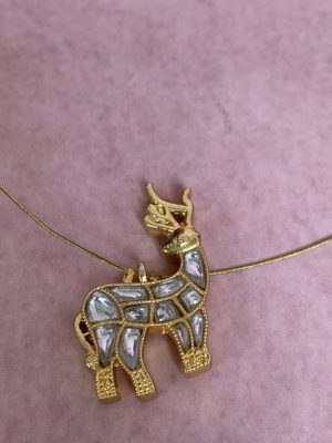 Deer Invisible Necklace SREIN00011