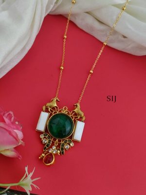 Designer Stone Pendant Chain DEVIPC00682