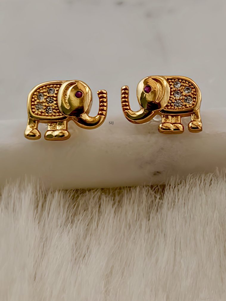 Elephant Stud Earrings SHADE00696