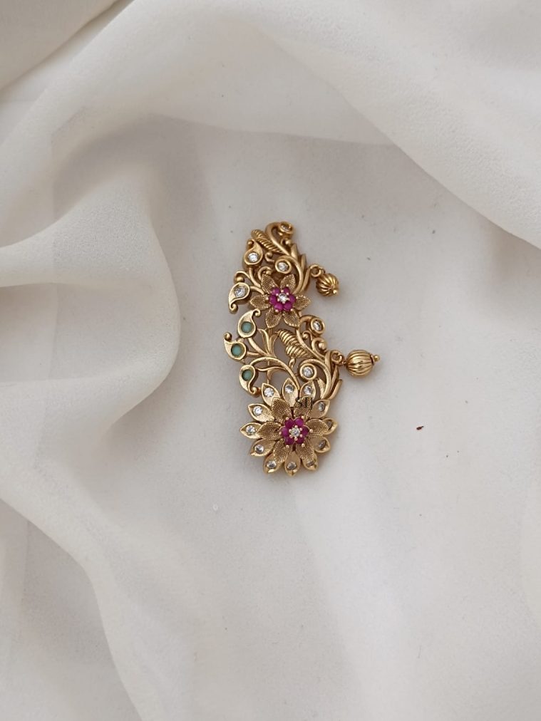Flower Saree Pin (Saree Brooch) ARJIS02634